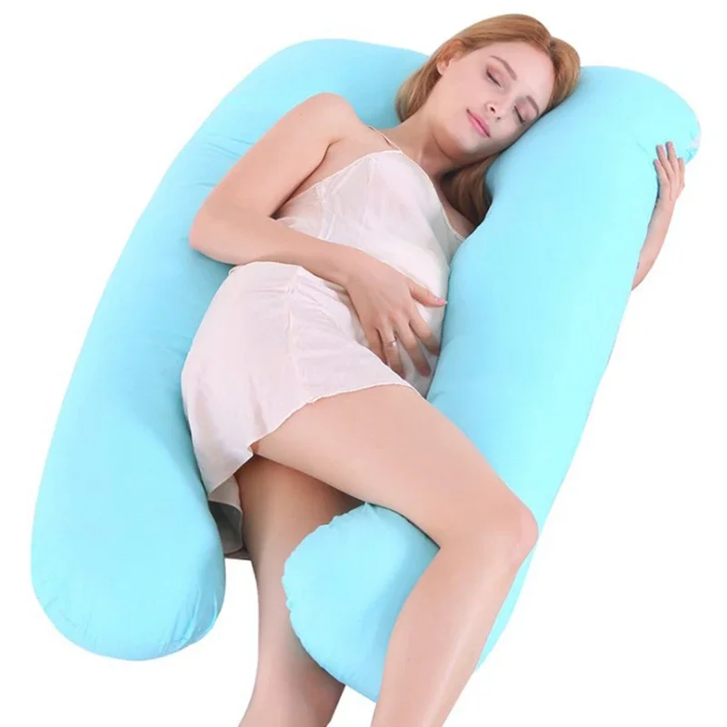 

Wholesale OEM Custom U /G /C Shaped Memory Foam Pregnancy Pillow Body Pregnant Women Pillow