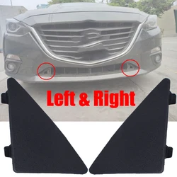 For Mazda 3 Axela BM Front Bumper Triangle Cover Left Right Trim Cap Repair Kit Car Styling Spare Parts 2014 2015 2016 Black