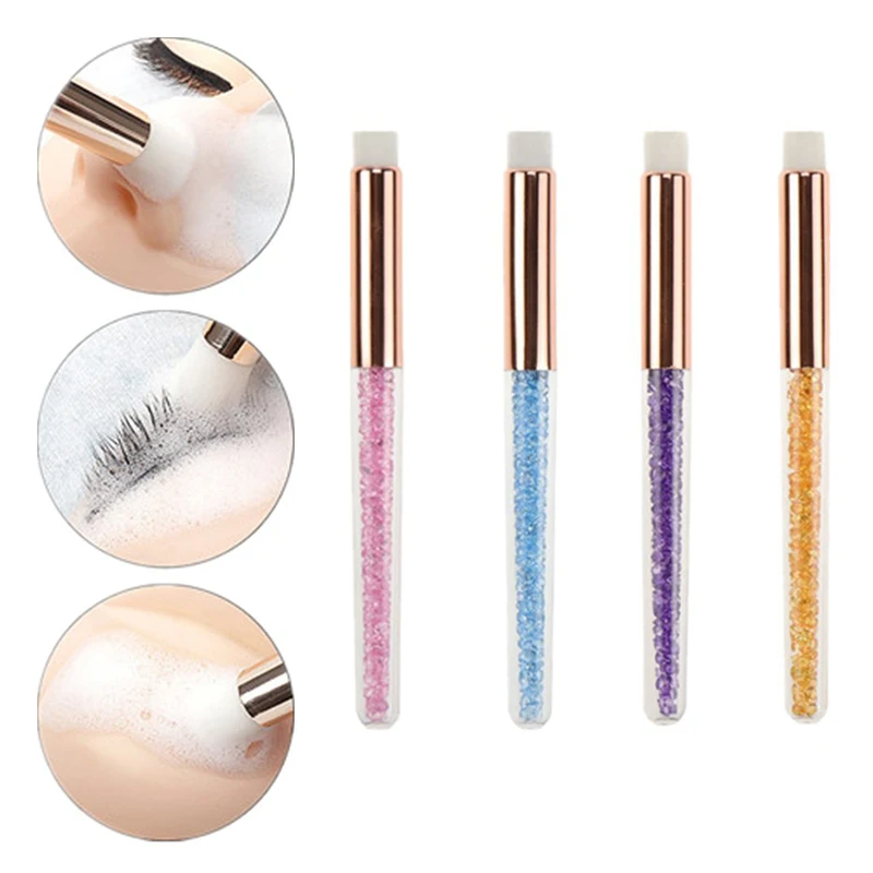 Eyelash Cleaning Brush Extensions Applicator Nose Brushes Eyelash Cleaning Washing Bottle Skin Care Makeup Tool Eyebrow Brush