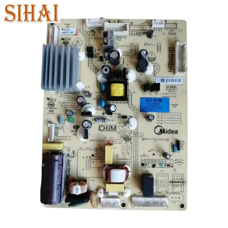 Новая компьютерная плата для холодильника Midea BCD-261WTGPM 261WTPZM, плата переменной частоты, плата питания, плата управления