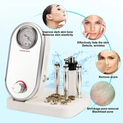 New 3 In 1 Diamond Microdermabrasion Facial Lifting Machine Vacuum Suction Tool Face Exfoliate Removal Peeling Skin Care Tools