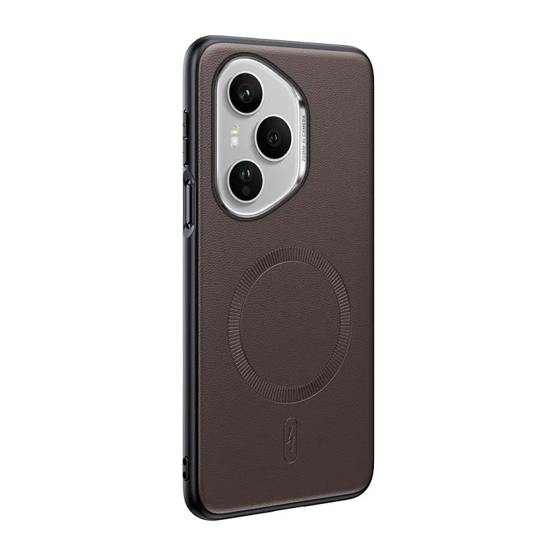 Für Honor 400 Pro Hülle Magnetische Leder-Schutzhülle Für Honor 400 Pro Hochwertige Anti-Fingerabdruck Rutschfeste PC+TPU – Detail 4