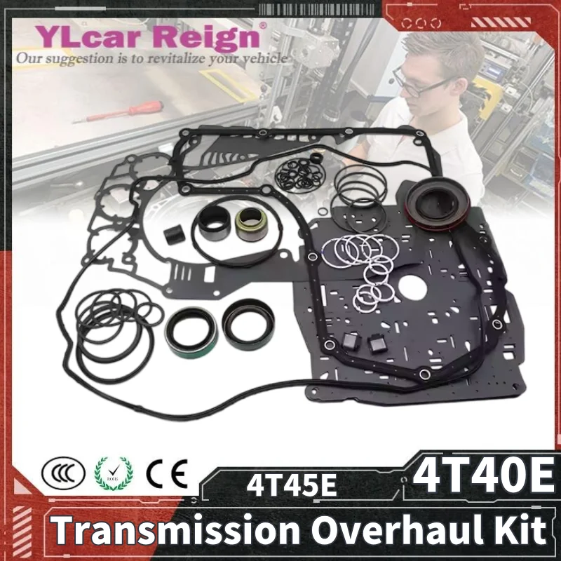 

4T40E 4T45E Automatic Transmission Overhaul Repair Kit Gaskets Seals For Chevrolet PONTIAC Buick Lacrosse 2.4L Car Accessories
