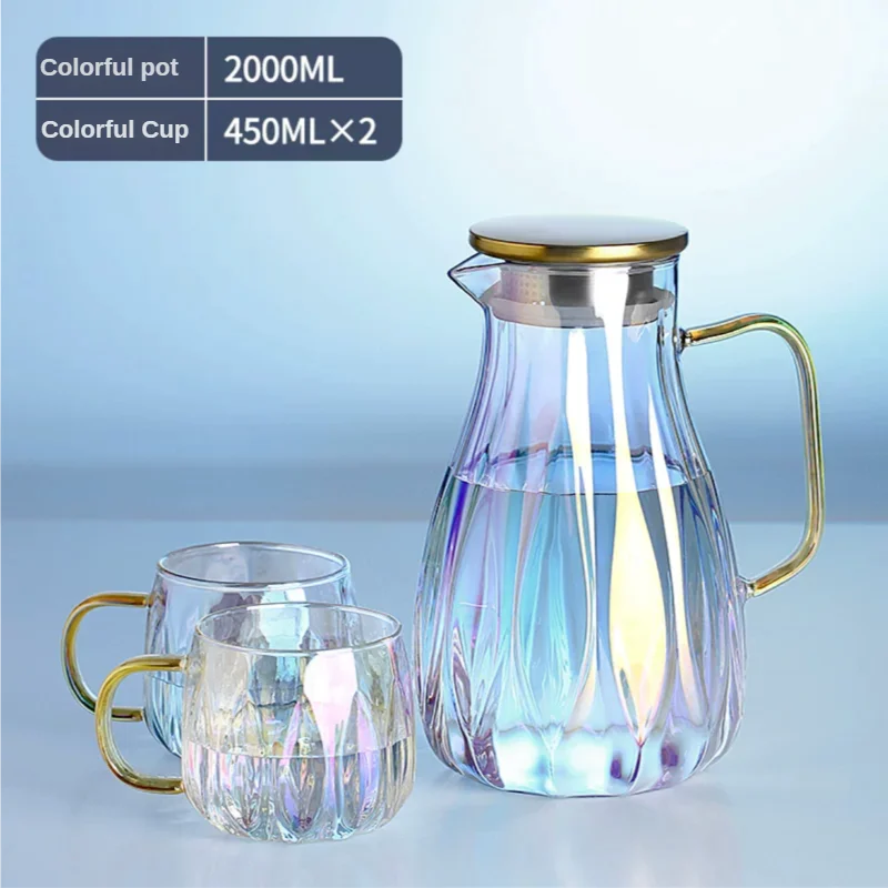 Waterflessen Kawaii Kleur Markers Theepot Ketel Franse Ermos Thermale Waterfles Drinkwaren Glazen Potten Keuken Accessoires