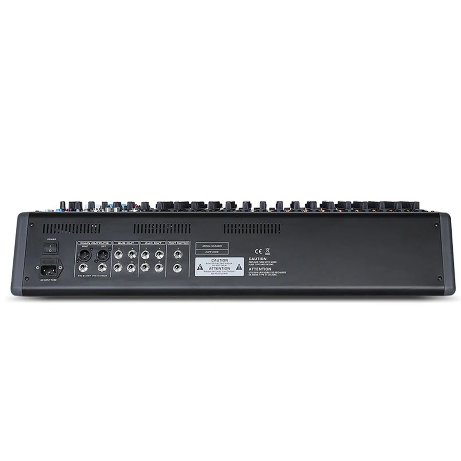 Biner PG18 Built-in 7-Segment balanced adjustment 18 Channels Audio Mixer for Large Stage Performance professional audio mixer