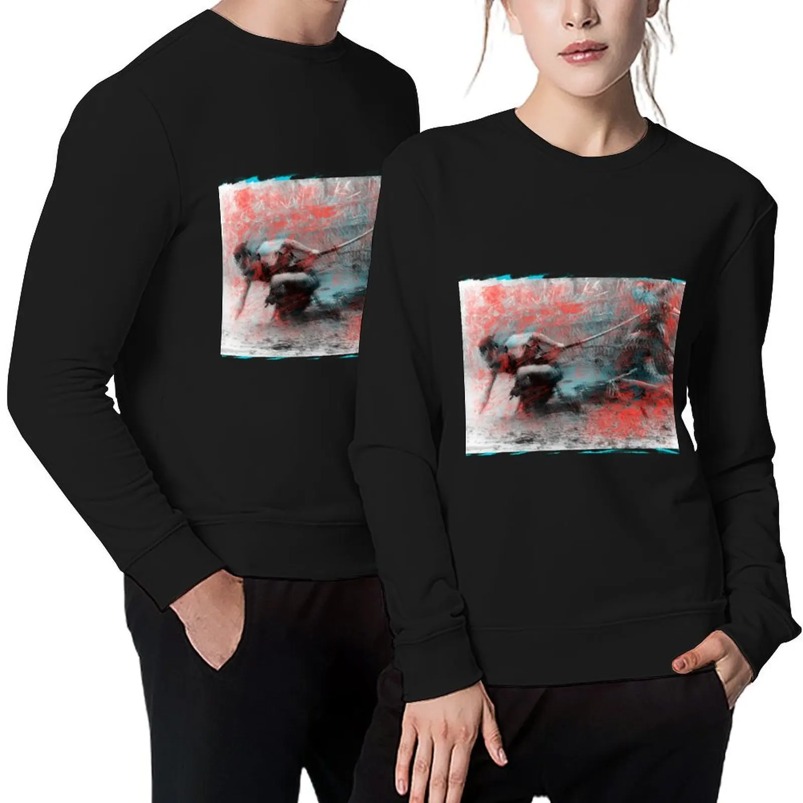 

Kikuchiyo and Kyuzo Pullover graphic t shirts men men clothes mens clothes men's sweat-shirt new in sweatshirts