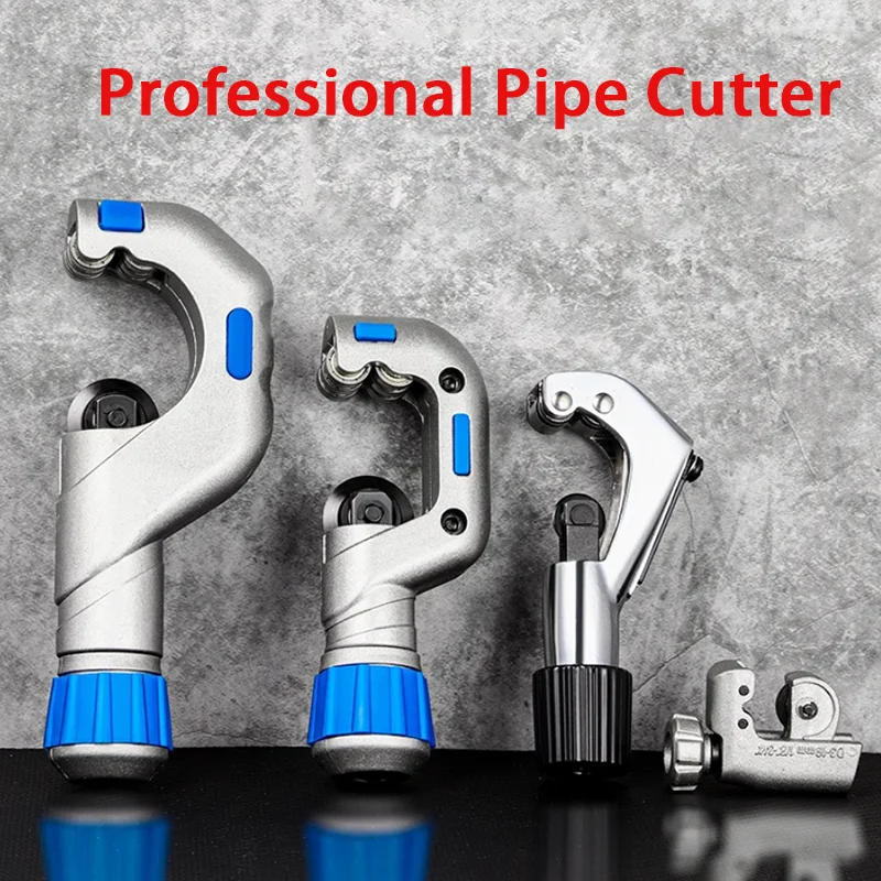 4-32mm 5-50mm Pipe Cutter Copper Pipe Cutter Rotating Stainless Steel Pipe Cutting Tool Blade Iron Pipe Metal Manual Pipe Cutter