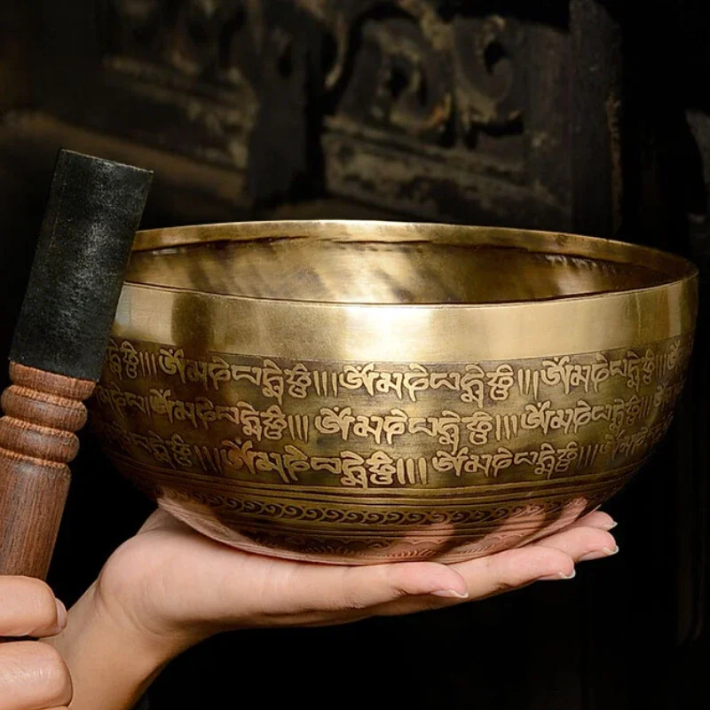 

Fingerboard Tibetan Sound Bowls Tibetan Singing Bowl ChakrasMusical Accessories Sound Bowls Spiritual Instruments carved flower