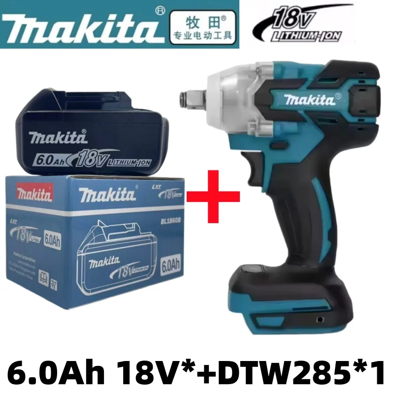Originele Makita 18V Oplaadbare Batterij 6.0Ah BL1860 BL1860B BL1840 BL1840B BL1850 BL1850B Voor Makita Elektrisch Gereedschap