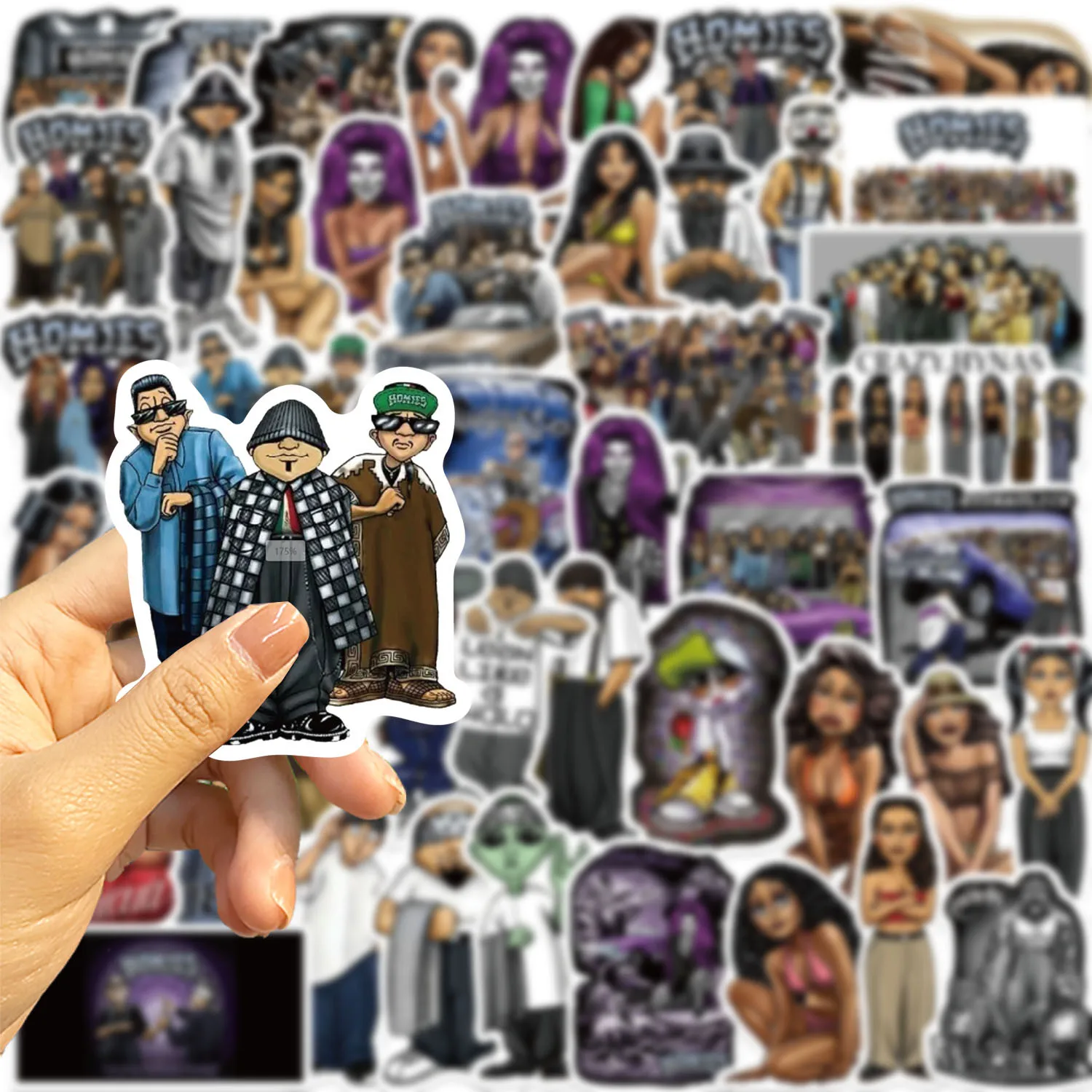 10/30/50 pçs casas criativo pet graffiti adesivo para mala skate portátil bagagem telefone estilo diy decalque pegatina ﻿