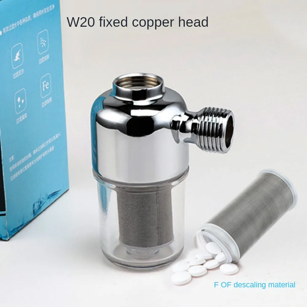 Copper Head Pre-Filter Household Water Heater Filter Detergent Removable and Washable 304 Stainless Steel Mesh Filter Element