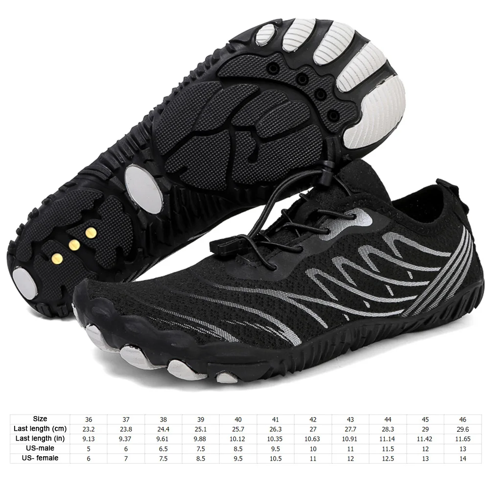 Zapatos de puesta a tierra con zapatos conductores de cobre con conexión a tierra, zapatos acuáticos flexibles y transpirables, zapatos ligeros descalzos para deportes acuáticos