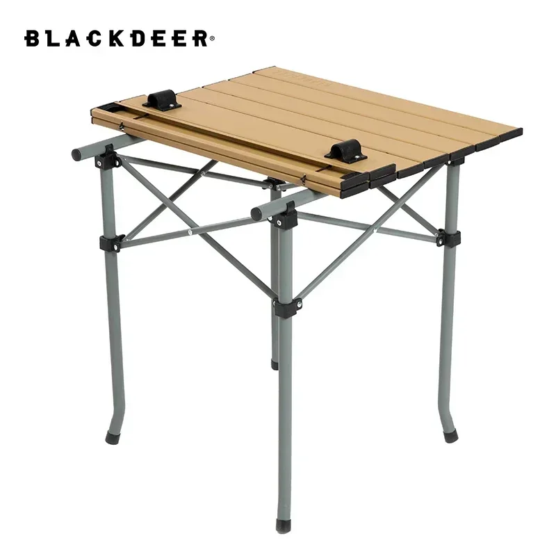 BLACKDEER 4 pcs Chair and 1 pcs Table Outdoor Aluminum alloy Folding Table and Chair Set Camping Picnic Portable Supplies