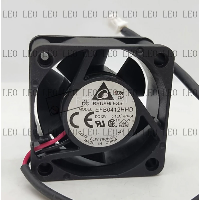 FF  for  DELTA EFB0412HHD-PM0-wbr/-4 4020 DC12V 0.15A 4cm 2-wire cooling fan