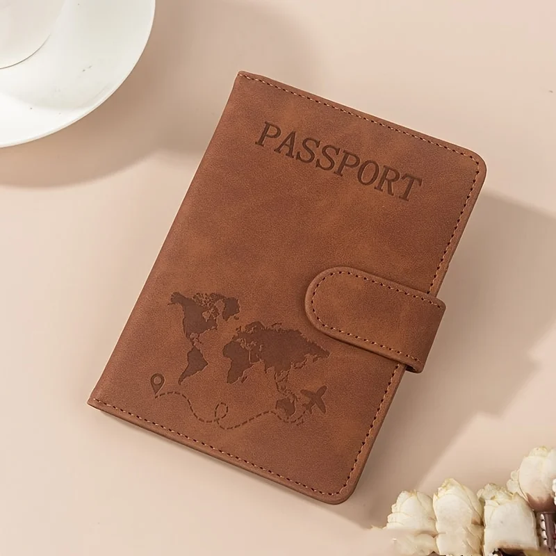 RFID-Reisepasshülle für Frauen/Männer, Niedliche Reisepass-Brieftasche mit RFID-Blockierung und Kartenfächern, RFID-Reisepasshülle/-Etui Reisebrieftasche – Detail 9