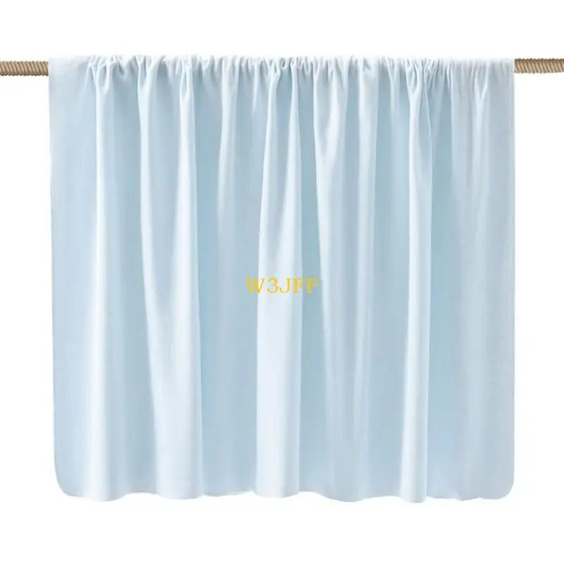 

W3JF Cotton Baby Blanket Newborn Cotton Bath Towel Soft Absorbent Swaddles Blanket Breathable Infant Essential Shower Gift