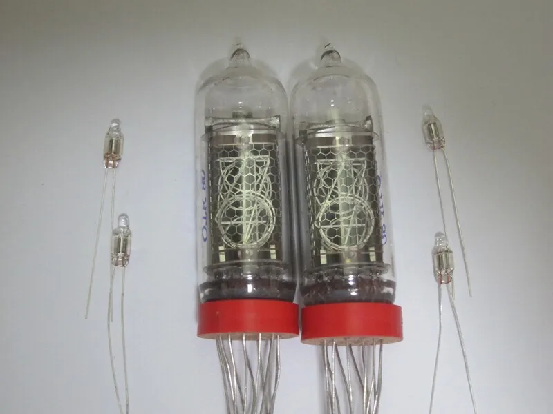 100pcs 4x10, 5x13, 6x13mm neon bulbs 4, 5, 6mm orange neon bulbs, glow tube clock decimal point