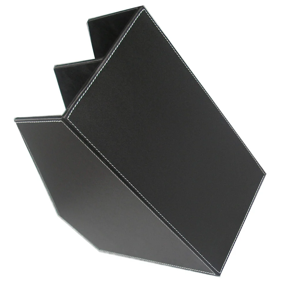 Portable Storage Box Black Desktop Organizer for Makeup Cosmetics Remote Controls Kitchen Tools Office Bedroom