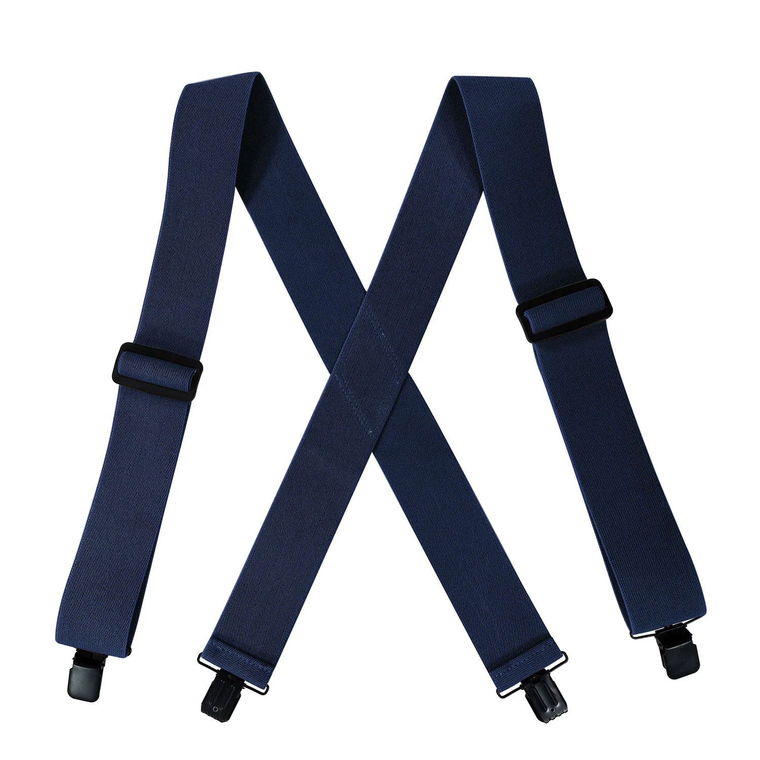 Man 'S Suspenders วงเล็บ X 4คลิป Suspenders ลำลอง Suspensorios Tirantes Hombre ElasticTrousers สายคล้องคอสำหรับพ่อ5*120ซม.