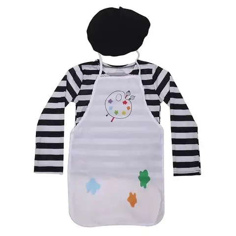 Children's Genius Artist, Little Painter, Cosplay Performance Costume, Campus Game, Role-playing Costume Setume