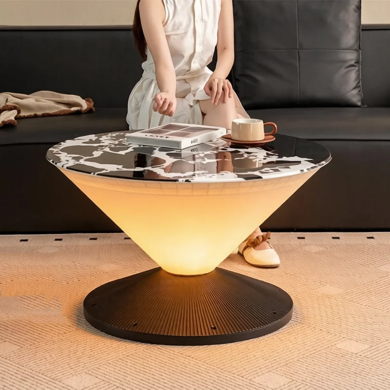 Aesthetic European Coffee Table Living Room Designer European Coffee Table Minimalist Luxury Mesa Auxiliar Unique Furniture