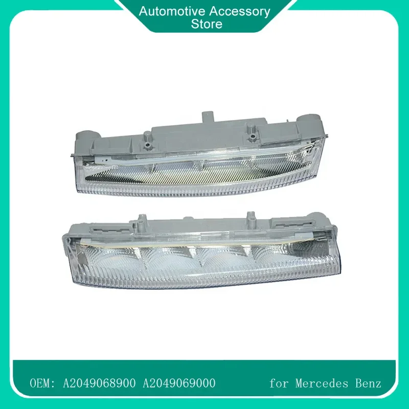 2049068900 2049069000 A2049068900 A2049069000  Front Daytime Running Light Fog Lamp 1Pair for Mercedes Benz W204 S204 C350 W212