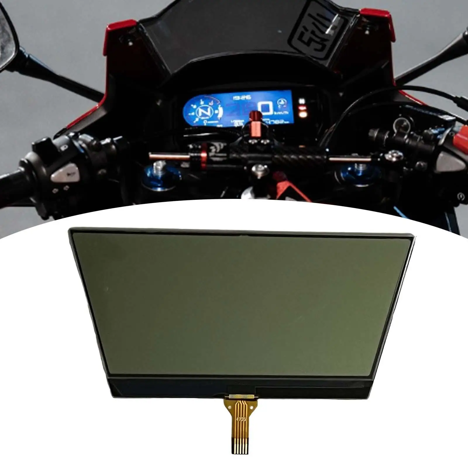 

LCD Display Screen Speedometer LCD Screen Assembly Motorbike Replaces Instrument Cluster Module for Monster 696 1100 796