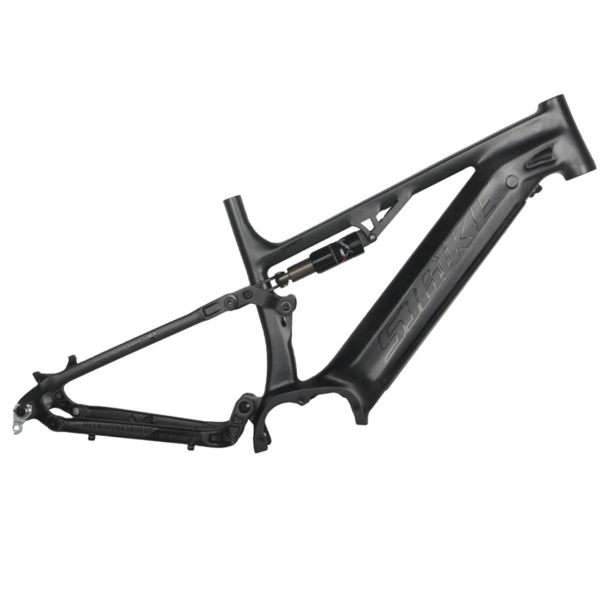 Bike Frame Aluminum Alloy Manufacturer 26 27.5 29'' Electrical Bicycle Frame Powder Coating Aluminum 6061 Bike CNC Components