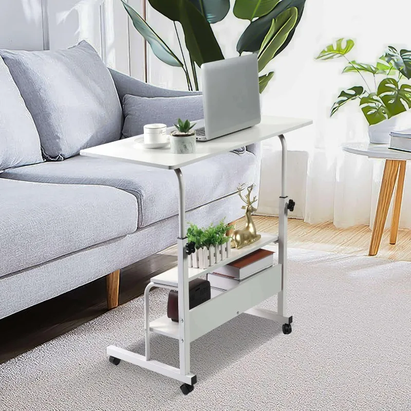 

Adjustable Table Student Computer Portable Home Office Furniture Small Spaces Sofa Bedroom Bedside Desk Learn Play Game Desk