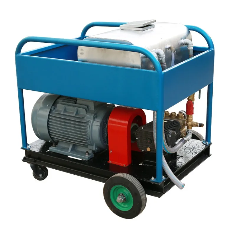 Paint and rust removal cleaning machine High pressure water and sand rust removal equipment
