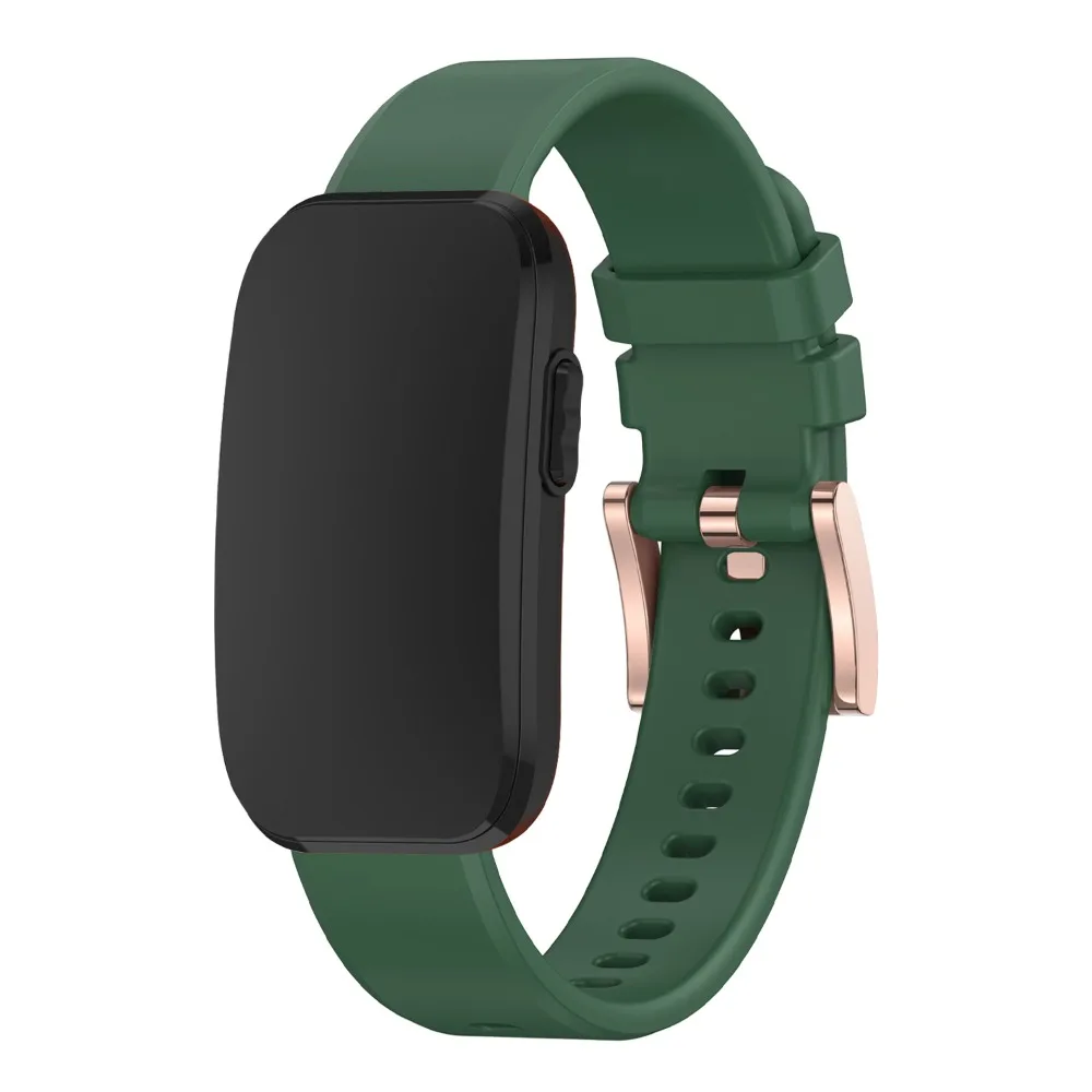 Replacement Silicone Strap Adjustable Comfortable Fitness Tracker Band Strap Wristband for Garmin CIRQA Smart Band Accessories