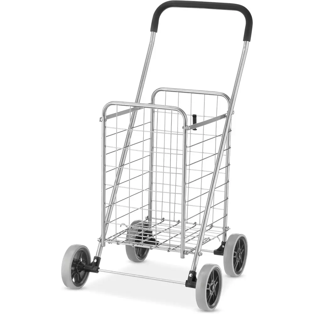 

Прочная тележка для покупок с надежной конструкцией и компактным дизайном для хранения - Модель 6250-4997-2