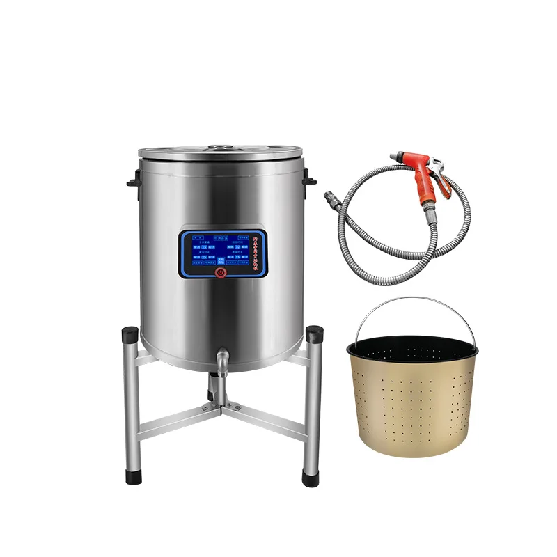 Control intelligent rice steaming bucket Commercial stainless steel large-capacity rice steaming artifact Canteen restaurant