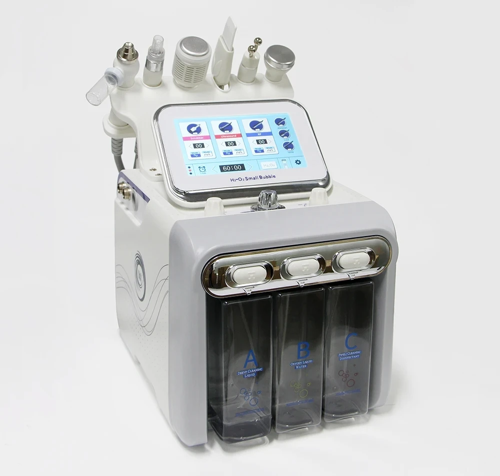 Bottles For H2O2 Hydrogen Oxygen Small Bubble RF Beauty Machine