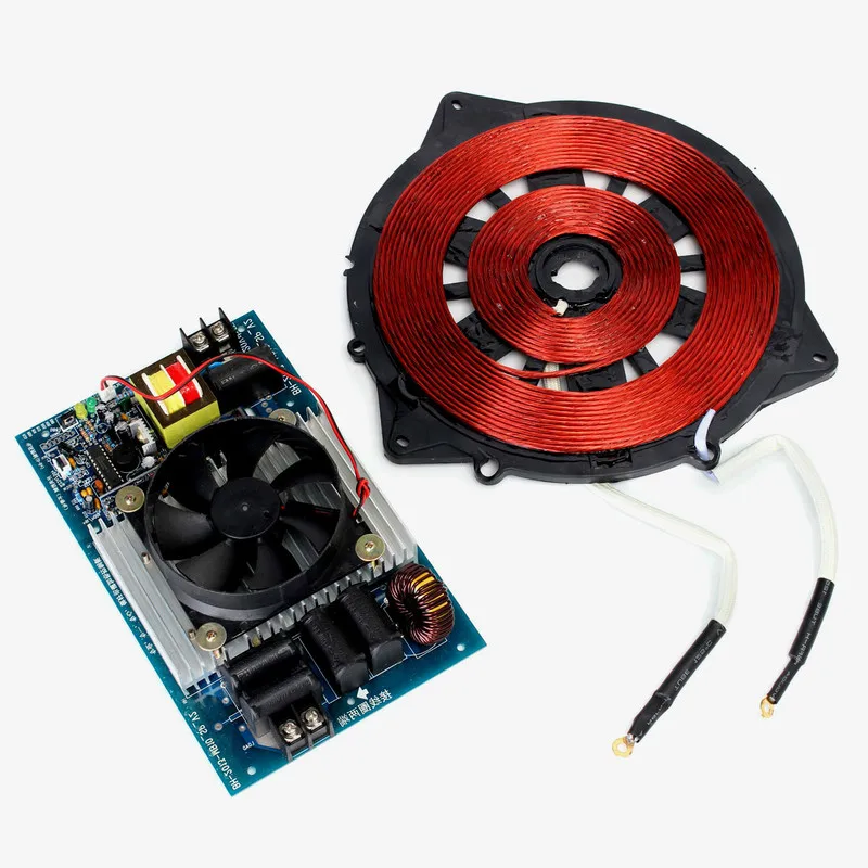 220V 2500W Induction Heater 20-25kHz with Coil | Electromagnetic Heating Control Panel for Kitchen Appliance Parts