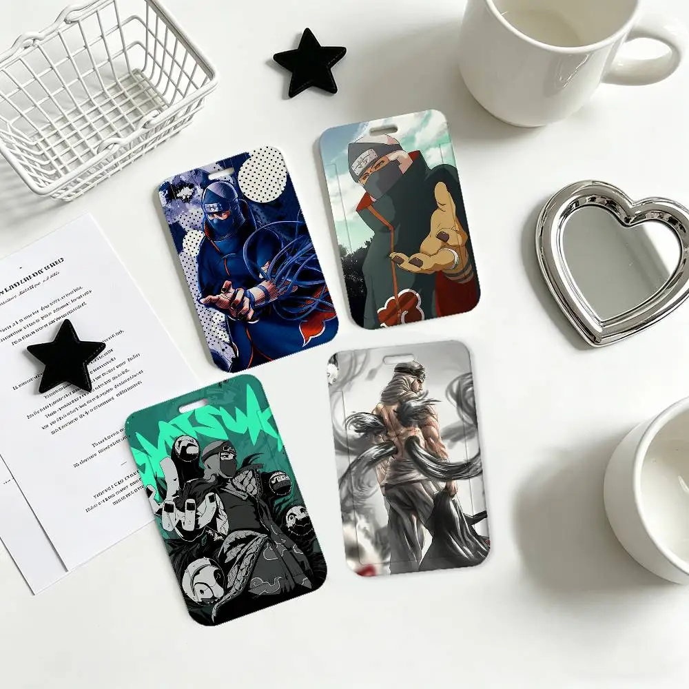 Kakuzu Naruto Ausweishalter mit Etui für Büro, Schule, Namenskarte und Ausweise