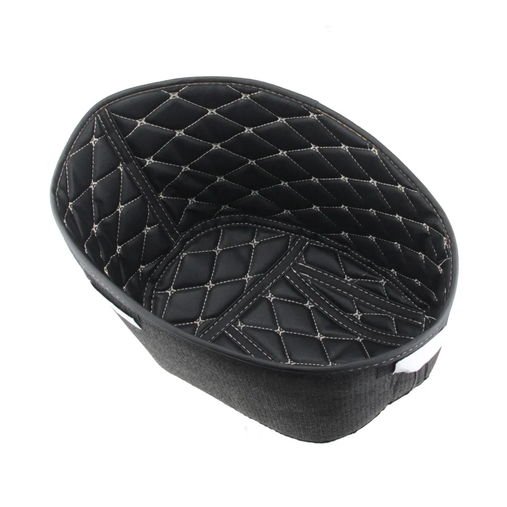 Motorcycle PU Rear Trunk Cargo Liner Protector Seat Bucket Pad for Vespa gts300 Sprint125 Primavera150 GTS 300 HPE accessories