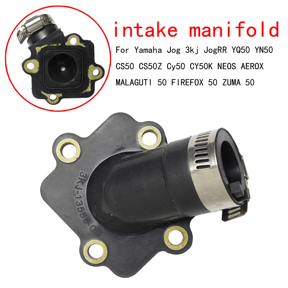 Kolektor ssący gaźnika motocyklowego do Jog 3kj JogRR YQ50 YN50 CS50 CS50Z Cy50 CY50K NEOS AEROX MALAGUTI FIREFOX ZUMA