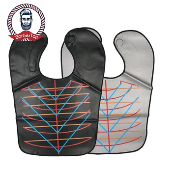 Profesjonalna peleryna do włosów fryzjer wodoodporna farba do włosów szal tkanina fryzjer stylista Wrap trwały nieprzywierający fartuch salonowy