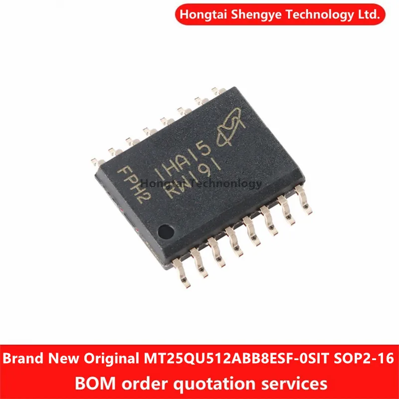 New Original MT25QU512ABB8ESF-0SIT SOP2-16 512Mb NOR Flash Memory Chip