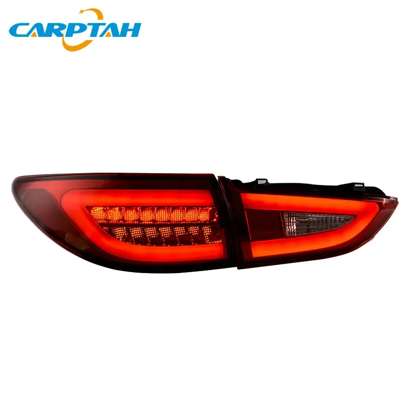 For Mazda 6 Atenza 2013 2014 2015 2016 2017 2018 LED Car Taillight Tail Lights Rear Fog Lamp Turn Signal Reverse Brake Light