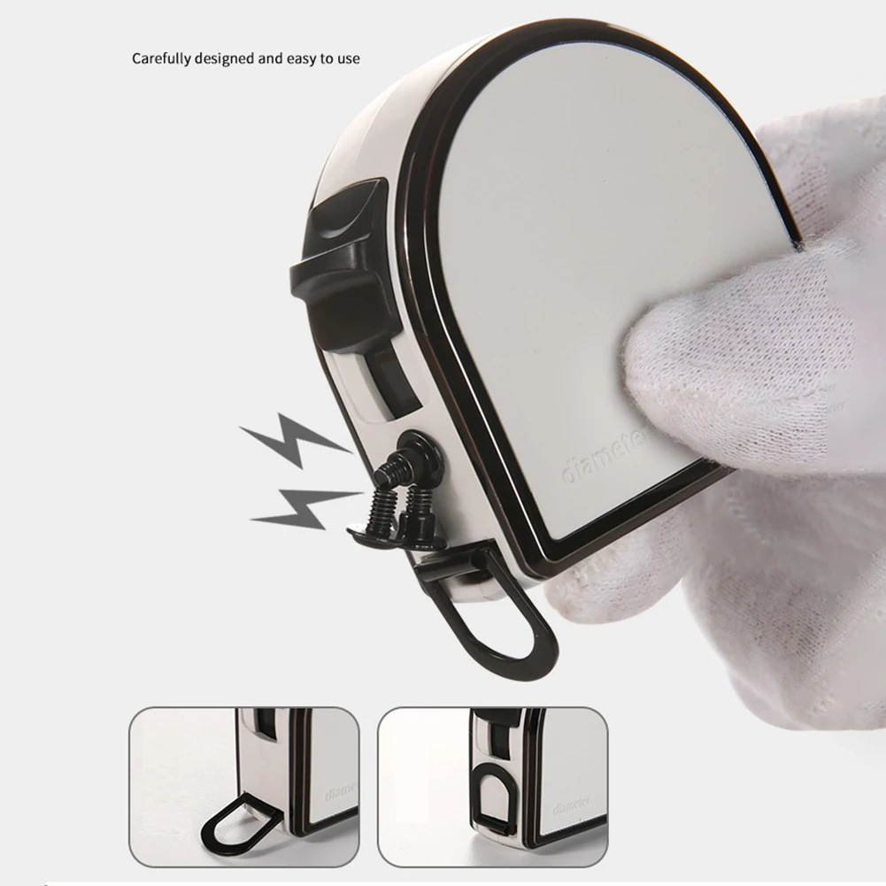 Automatically Locked Measuring Tape Ruler Metric Ruler Rustproof Steel Waterproof Wear-resistant High-precision