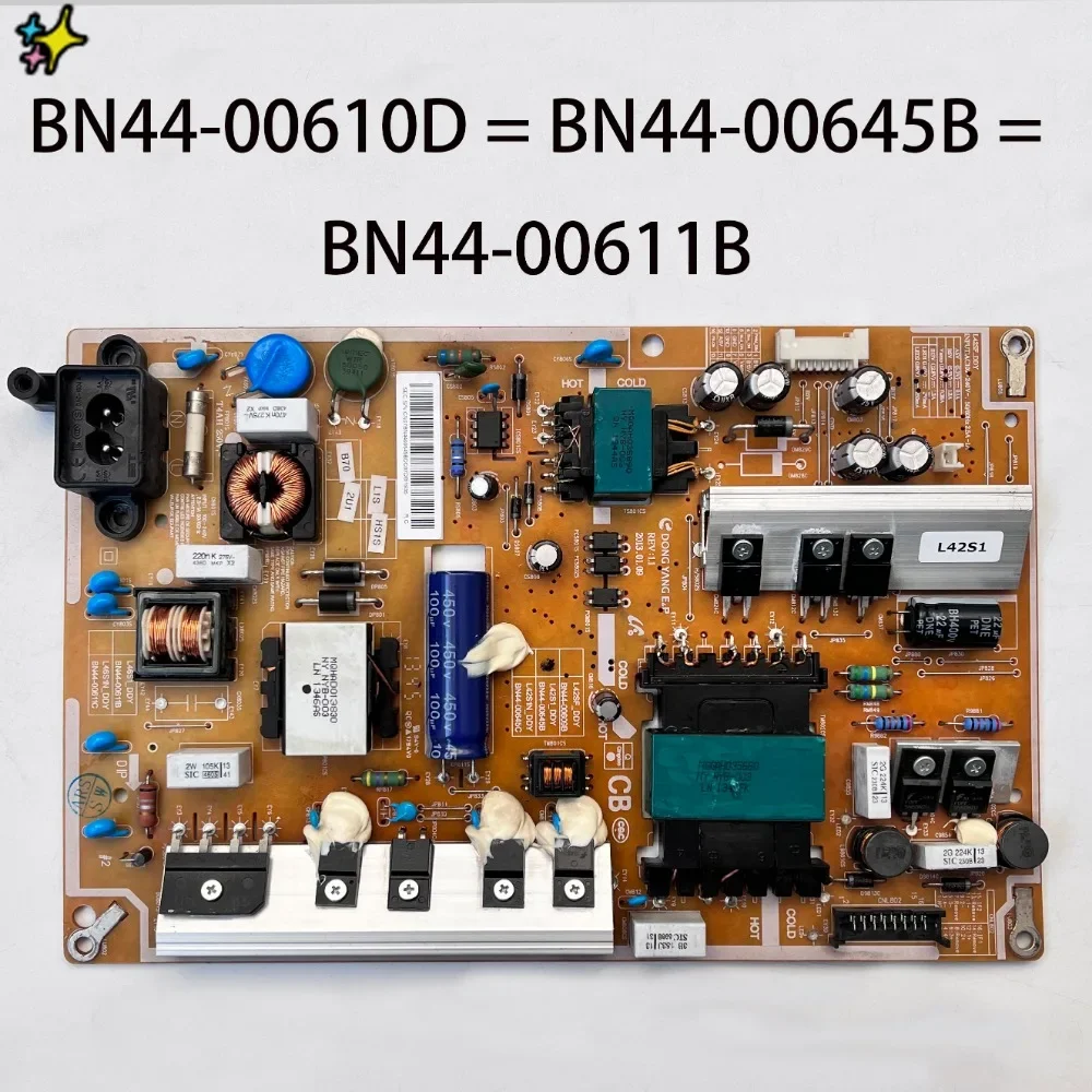 

Плата питания телевизора BN44-00610D = BN44-00645B = BN44-00611B Совместимый телевизор Samsung UN40F5500AFXZA UE46F5000AK UN46F5200AG UN46F5000AF