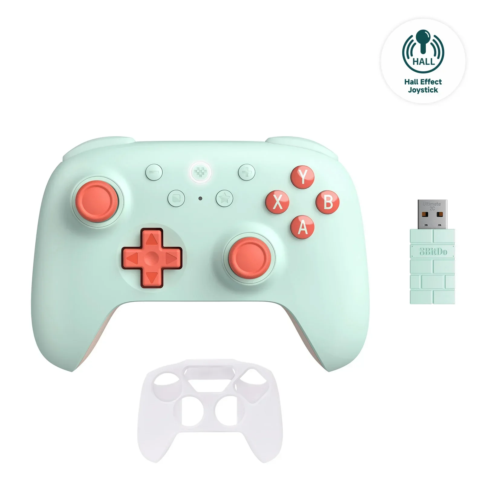8BitDo Ultimate 2C draadloze gamingcontroller voor pc, Windows 10, 11, Steam Deck, Raspberry Pi, Android-gamepadaccessoires
