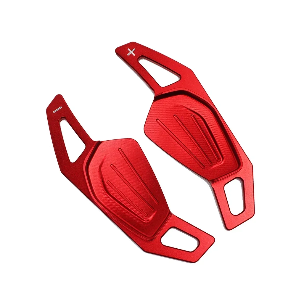 2*Aluminum Alloy Paddle Shift For Skoda Octavia A8 MK4 ENYAQ IV RS VRS Karoq Kodiaq 2021 2022 2023 2024 2025 Shifter Paddles