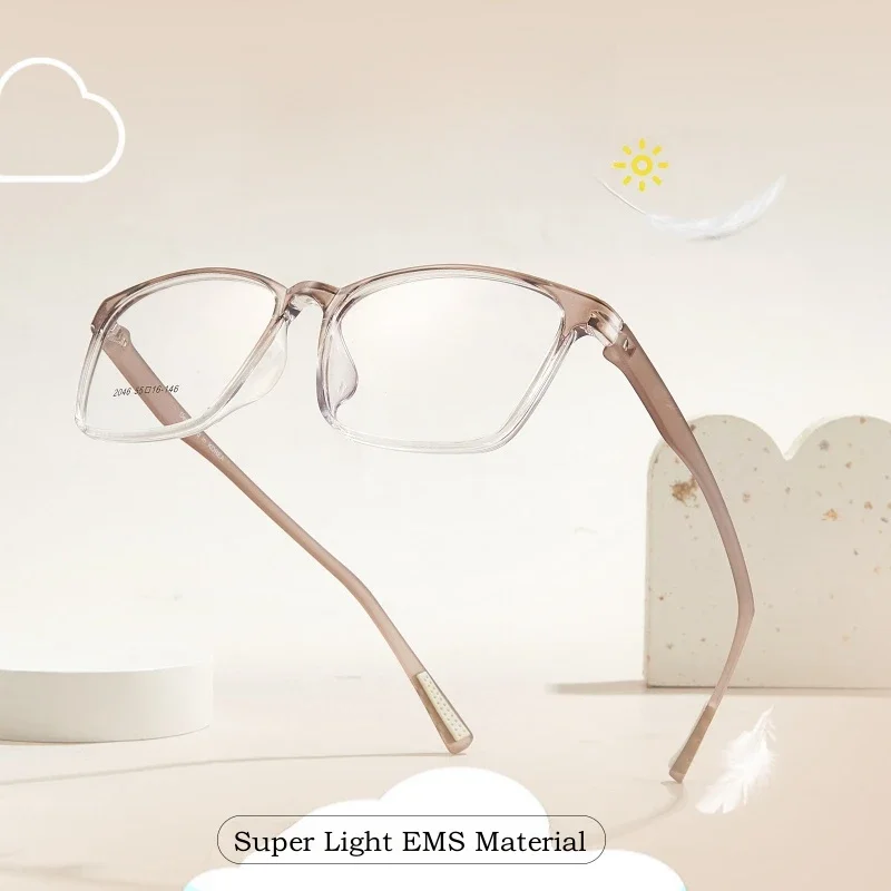 OLLYMURS Сверхлегкая удобная оправа для очков TR90 для молодежи, квадратная оптическая оправа для очков с маленьким лицом, 7 г