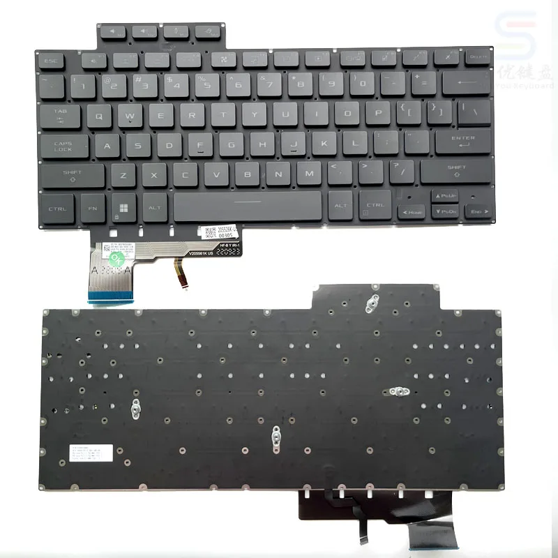 Asus-magic 16 Teclado de Computador Notebook Gu604 Jogador País 2023 Gu604v