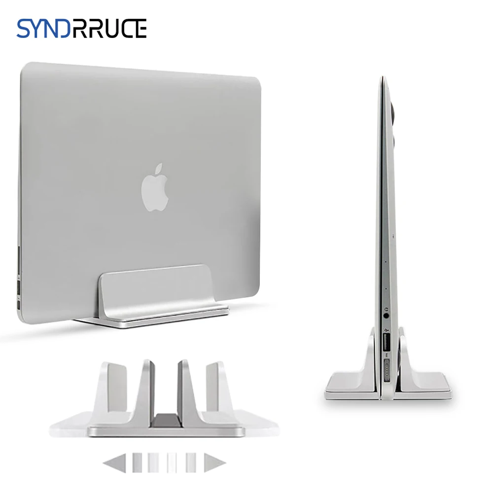 suporte ajustavel para laptop para macbook air pro 13 15 16 desktop suporte de aluminio com tamanho da doca para notebook stand 01