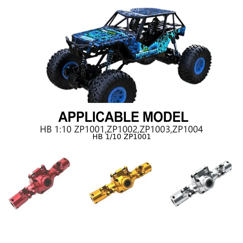 1/10 Aluminum Alloy Upgrade Rear Axle Housing For ZP1001 ZP1002 ZP1003 ZP1004 RC Car Part RC Car Accessories