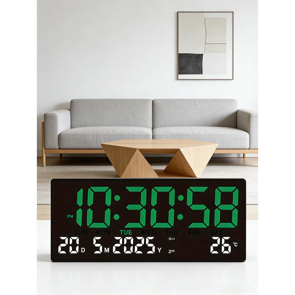 

Многофункциональные светодиодные умные электронные часы с большим экраном высокой четкости